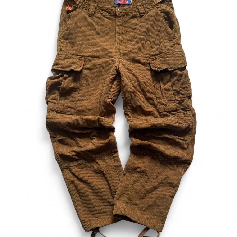 Empyre Brown Corduroy Cargo Pants - Mens Size 30 Skater Cords